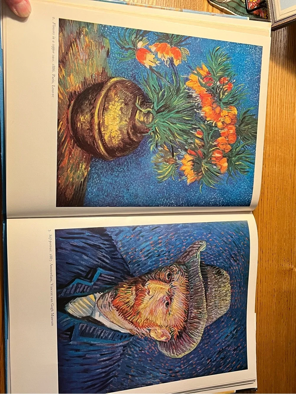 Book of full color glossy Van Gogh bookplates framing